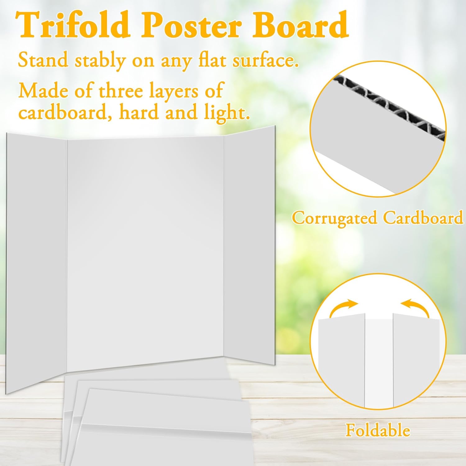  Poster Boards – 21 x 14 Inch