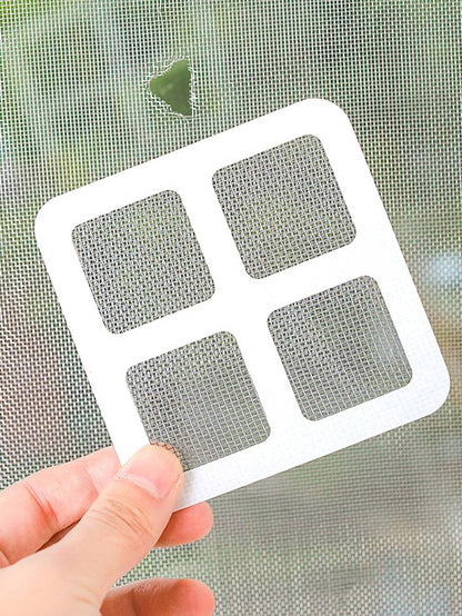 6-Pack Self-Adhesive Screen Patch Kit 4x4 Inches