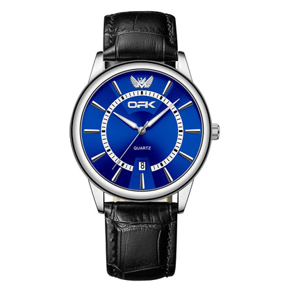 Single-calendar Waterproof Quartz Mens Watch
