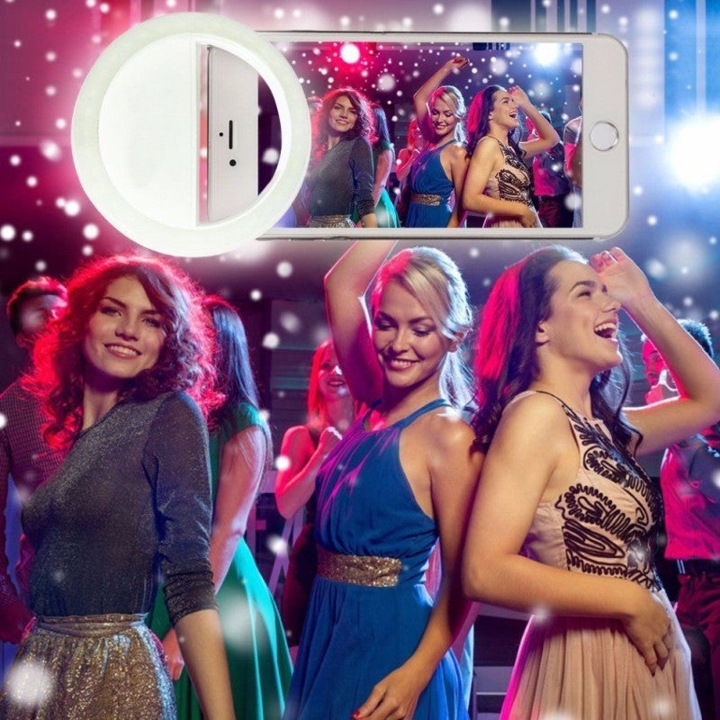 Clip On Selfie Ring Light