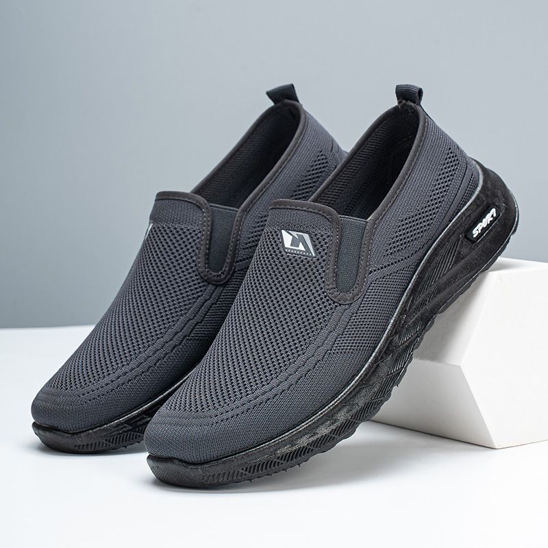 Old Beijing Cloth Shoes Mens Springautumn Slip-on Shoes