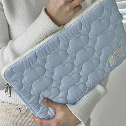 Notebook Storage Cute Cloud Embroidery Ipad Tablet PC Bag