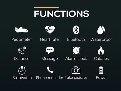 Rugged Military Smartwatch – Android & iOS Compatible