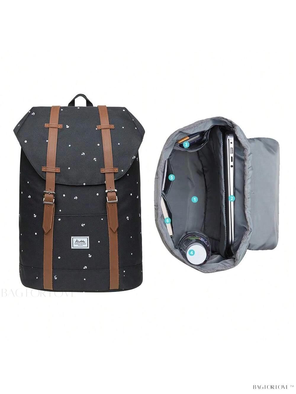 BagForLove - Retro Chic Women's Travel Backpack