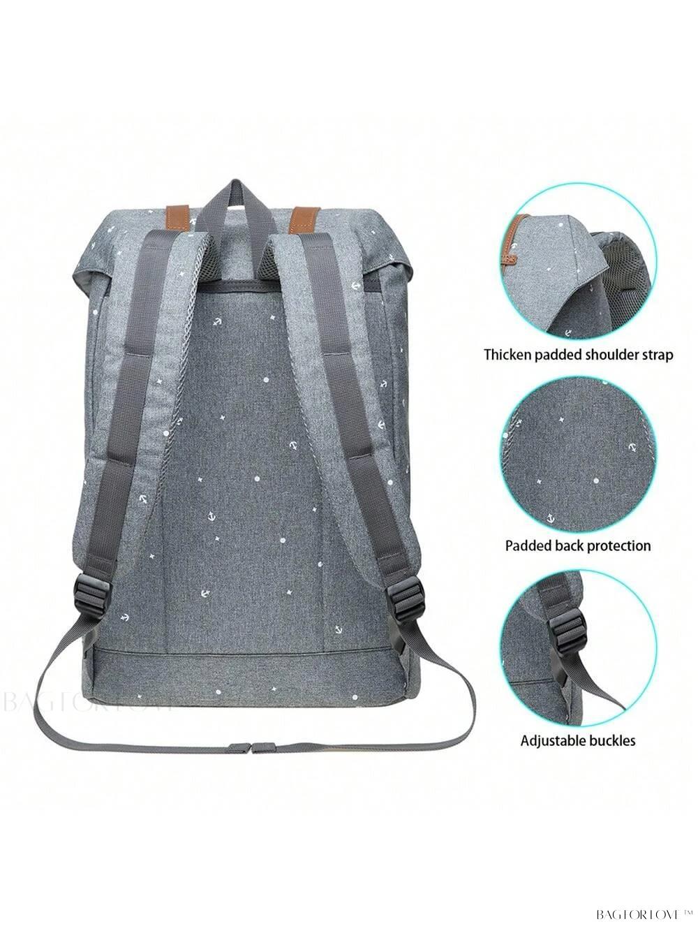 BagForLove - Retro Chic Women's Travel Backpack