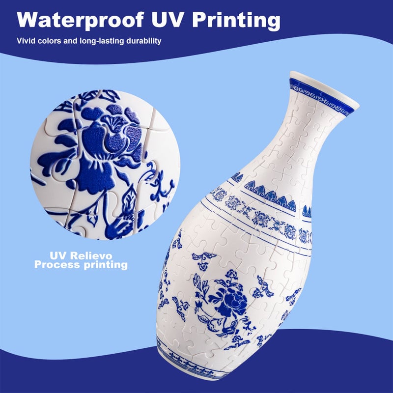 🎅CHRISTMAS HOT SALE-49% OFF🎄🎄3D Art Puzzle Vase