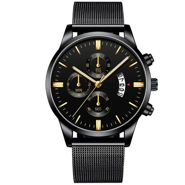 Luxury mesh watch