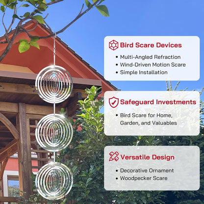  Wind Spinners – Bird Deterrent