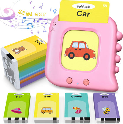 Talking flash cards for kids learning