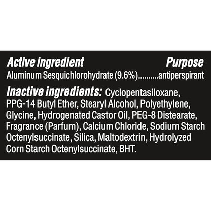 Degree Men Deodorant Black+White 