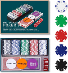 300PCS Poker Chip Set