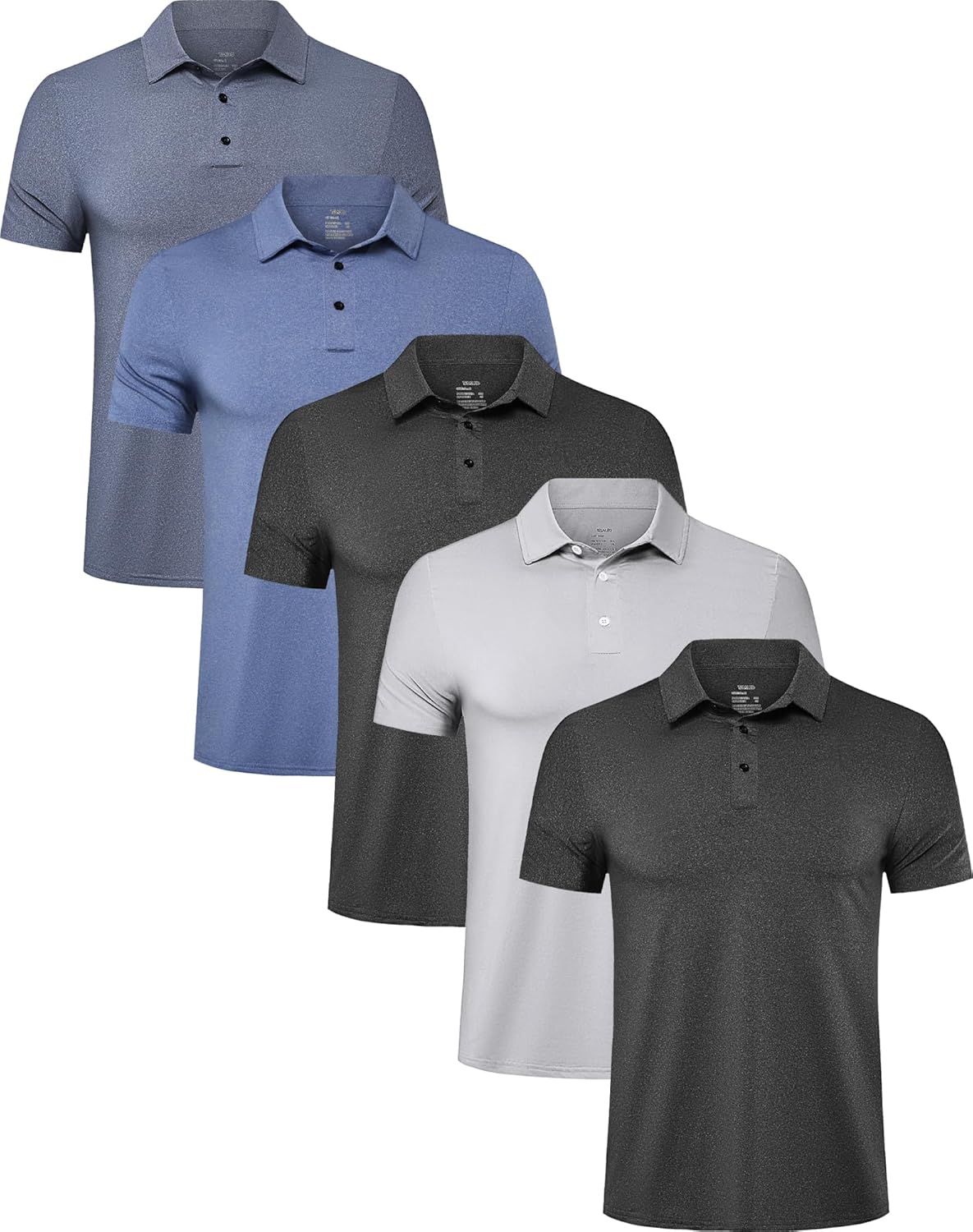 ELALEO Men's Polo Shirts 