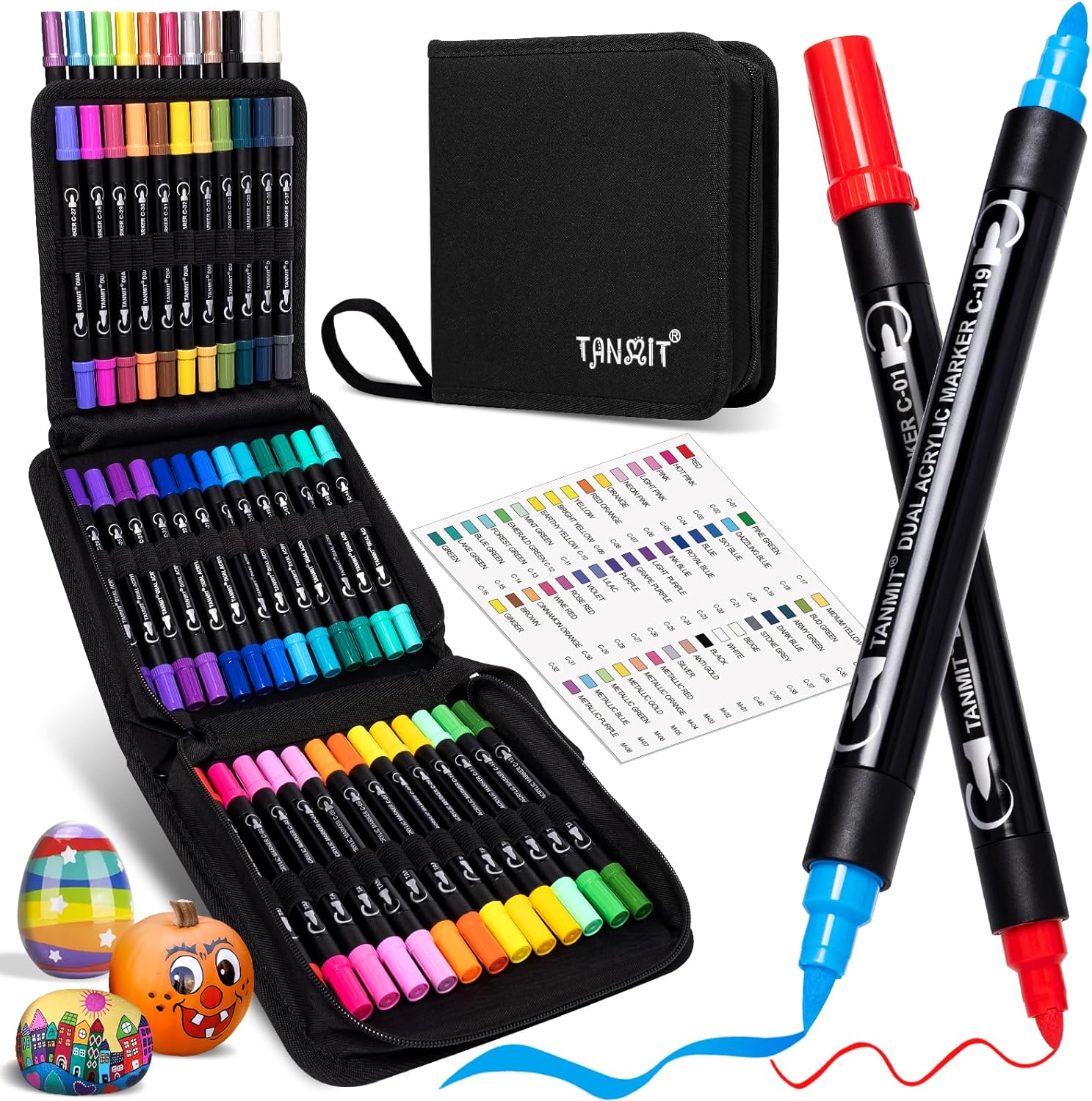 48 Colors Acrylic Paint Pens