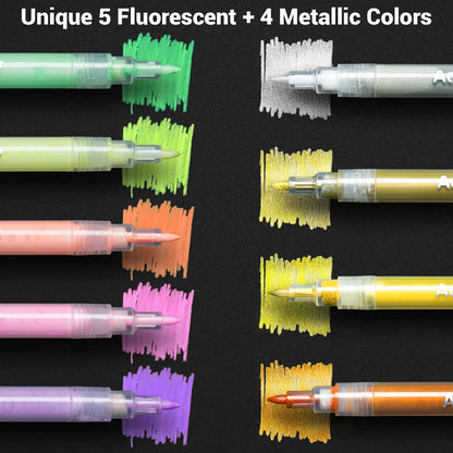 Ohuhu acrylic paint markers 40 colors