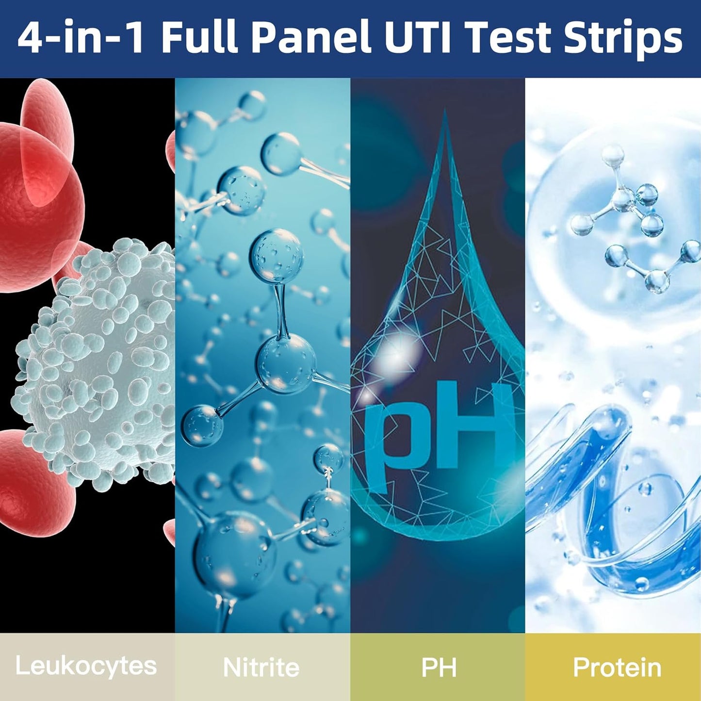 4-in-1 UTI Test Strips 