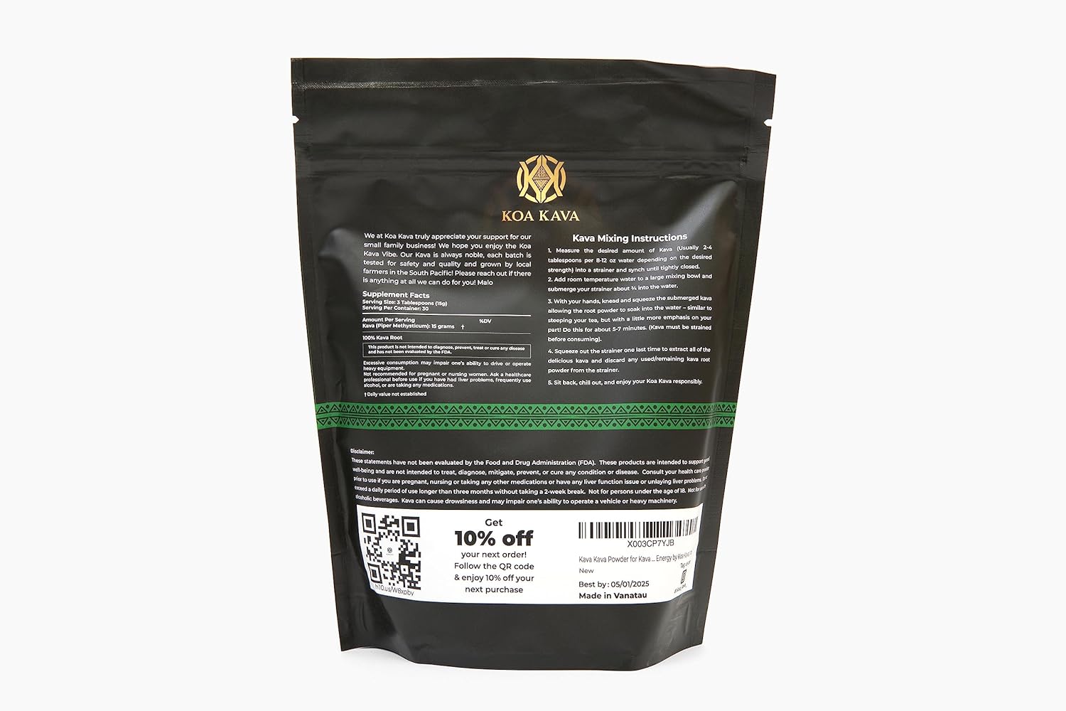 Vanuatu Koa Kava 