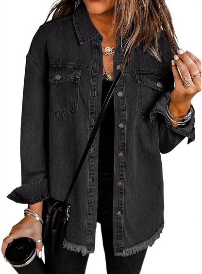 Vetinee Oversized Shacket 