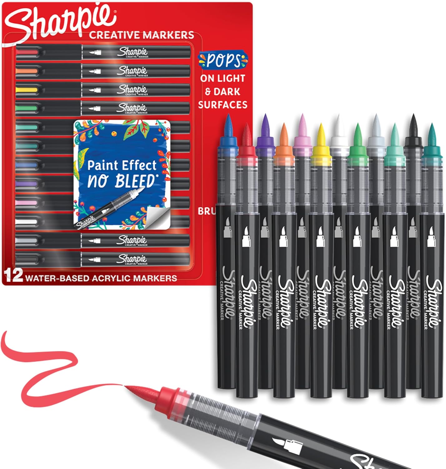 Water-Based Acrylic Markers