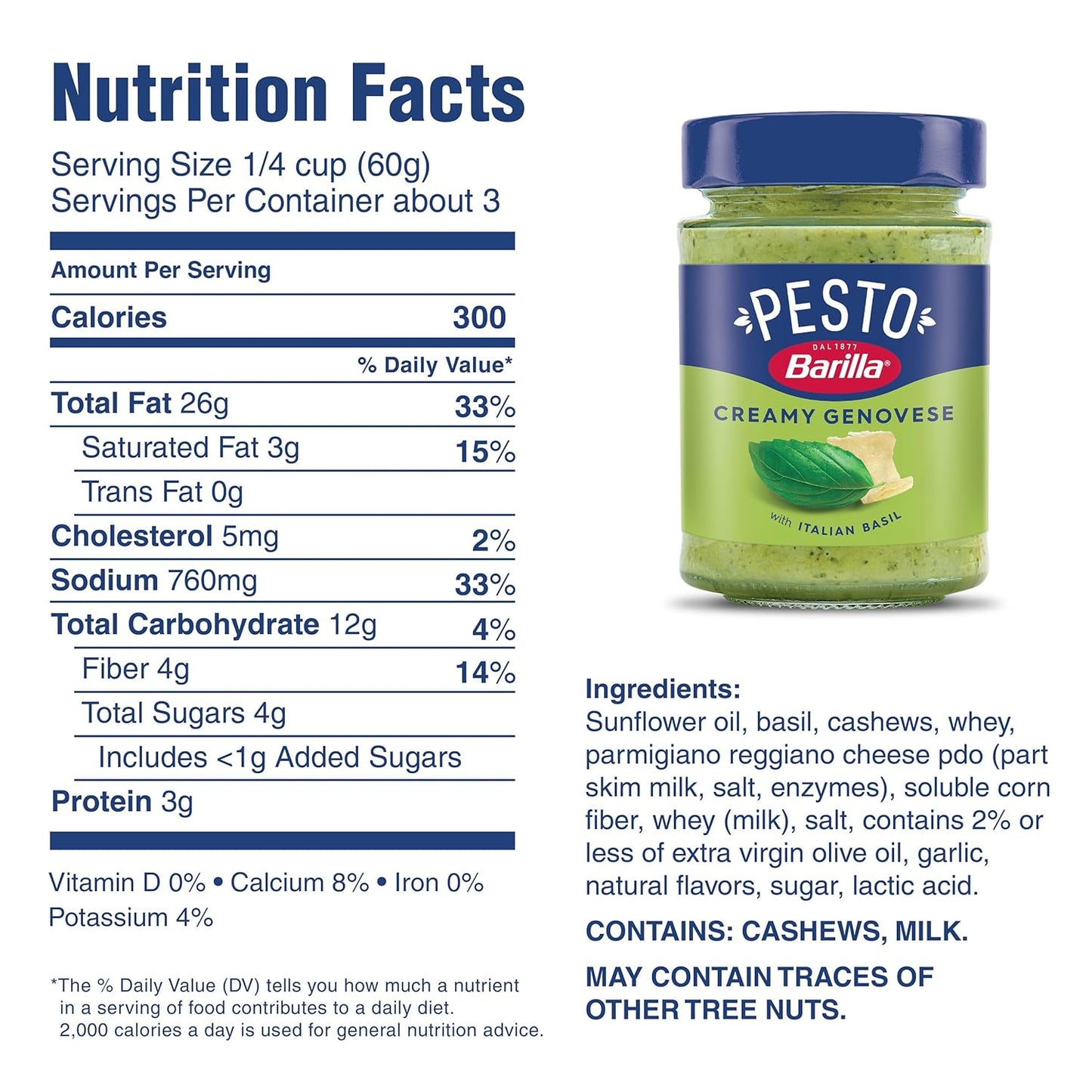 Barilla Pesto Sauces