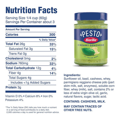 Barilla Pesto Sauces