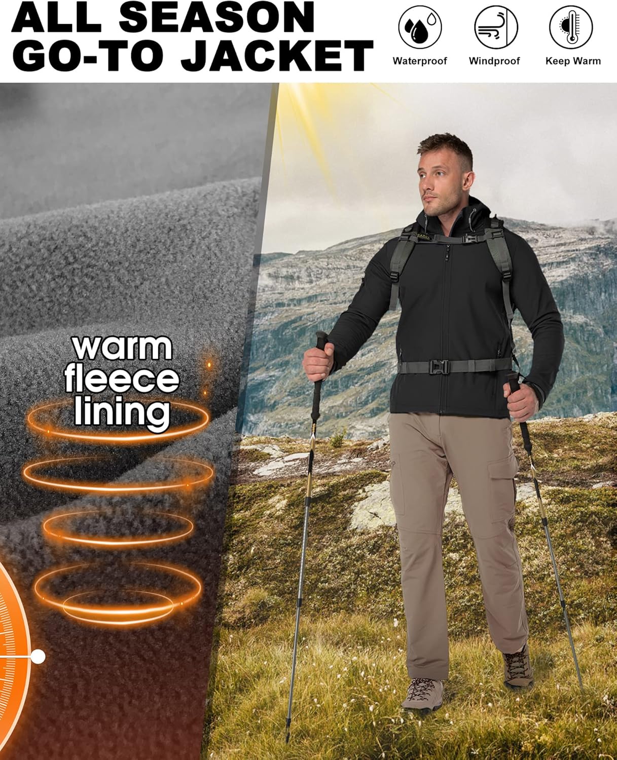 33,000ft Men’s Softshell Jacket