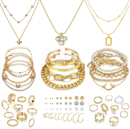  Gold Plated Jewelry Set 