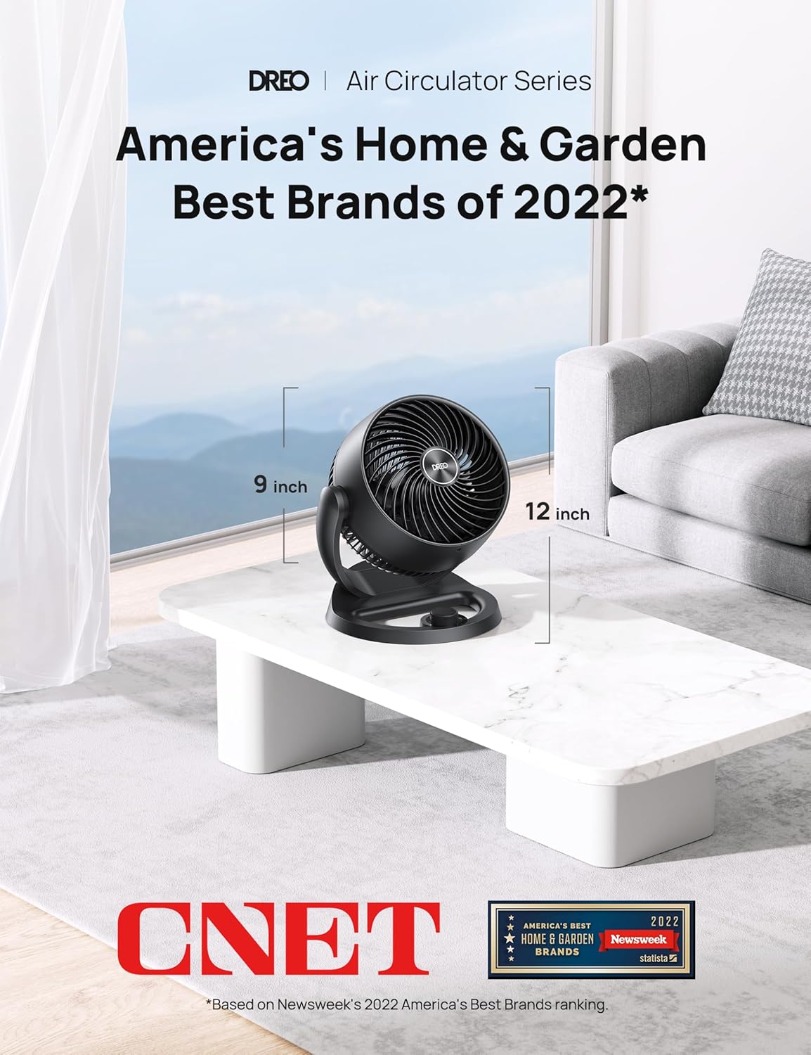 Dreo 12" Quiet Fan