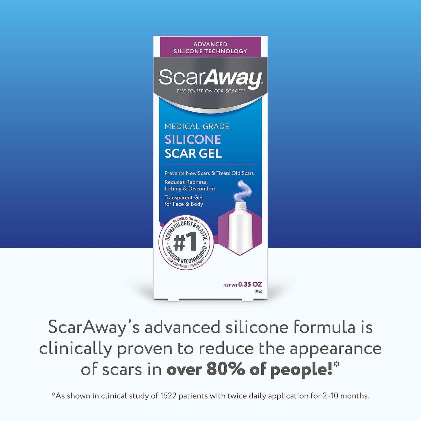 ScarAway Silicone Scar Gel