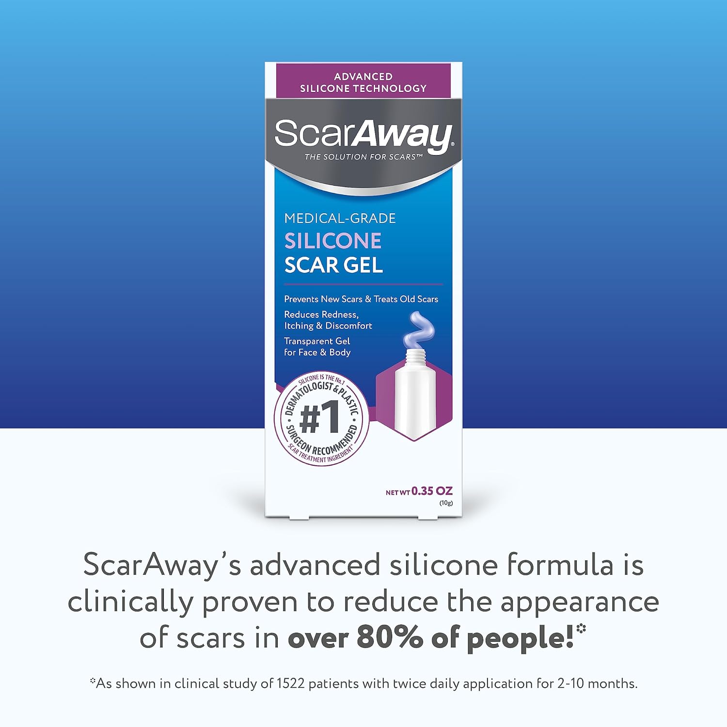 ScarAway Silicone Scar Gel