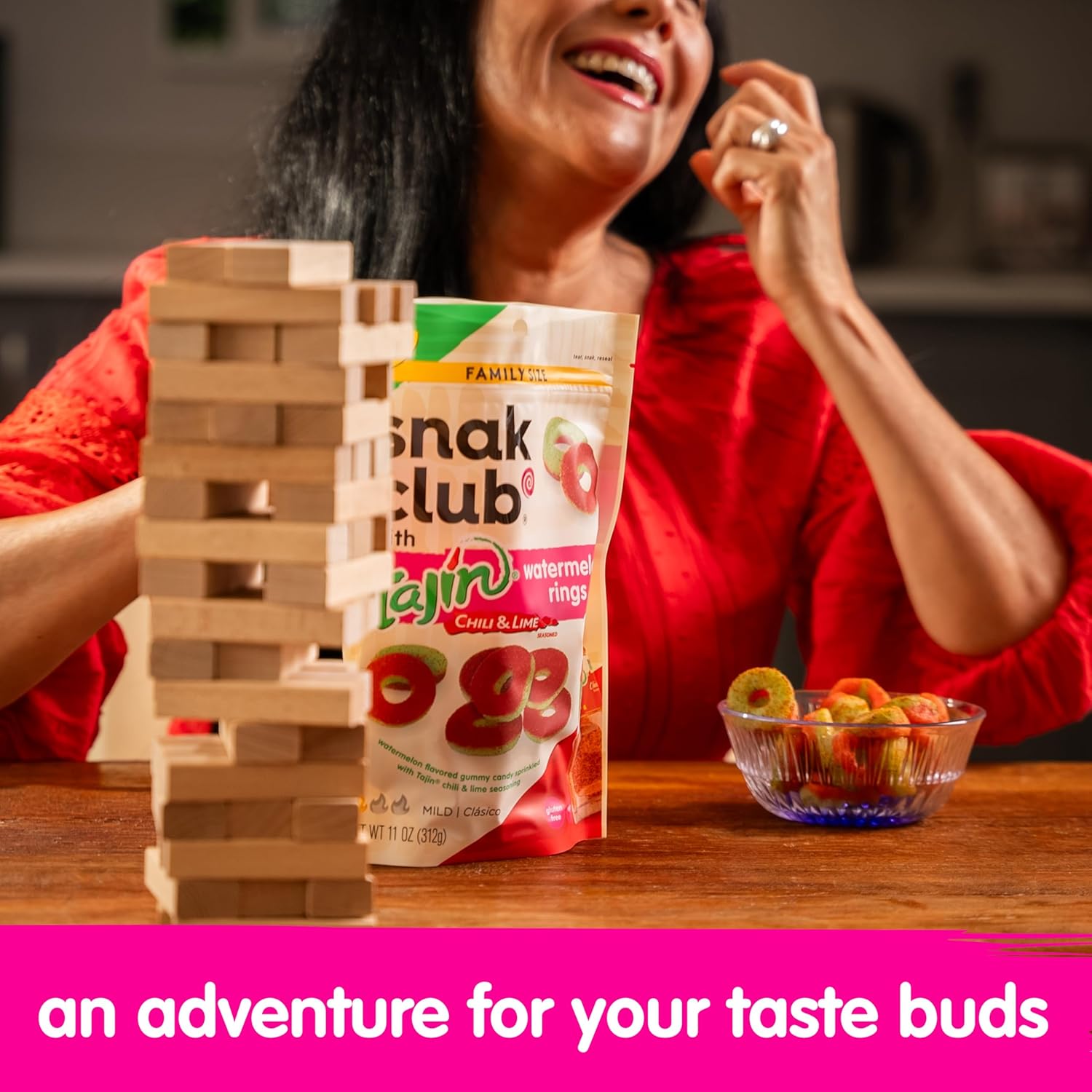 Snak Club Tajin Watermelon Rings 