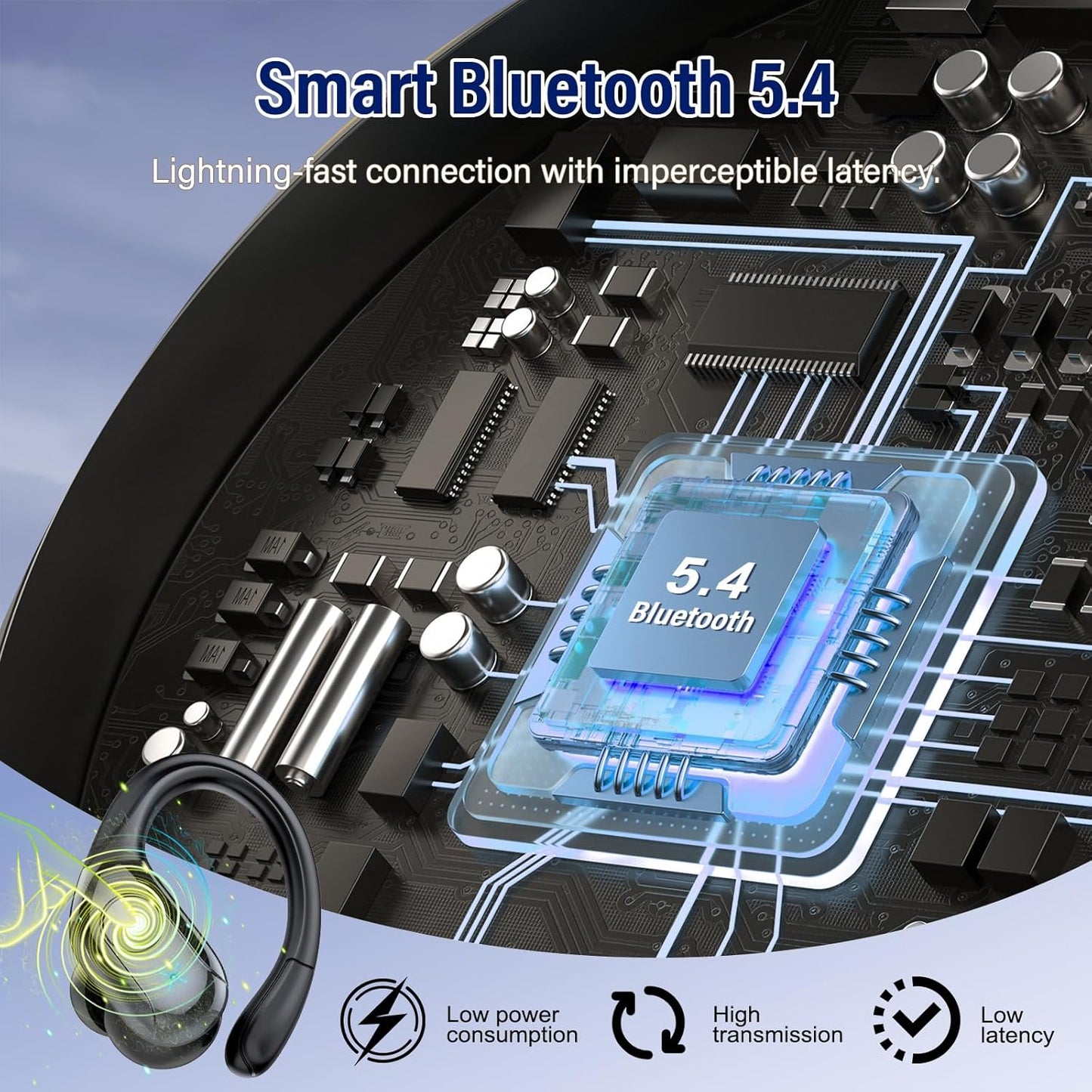 Bluetooth 5.4 Earbuds 