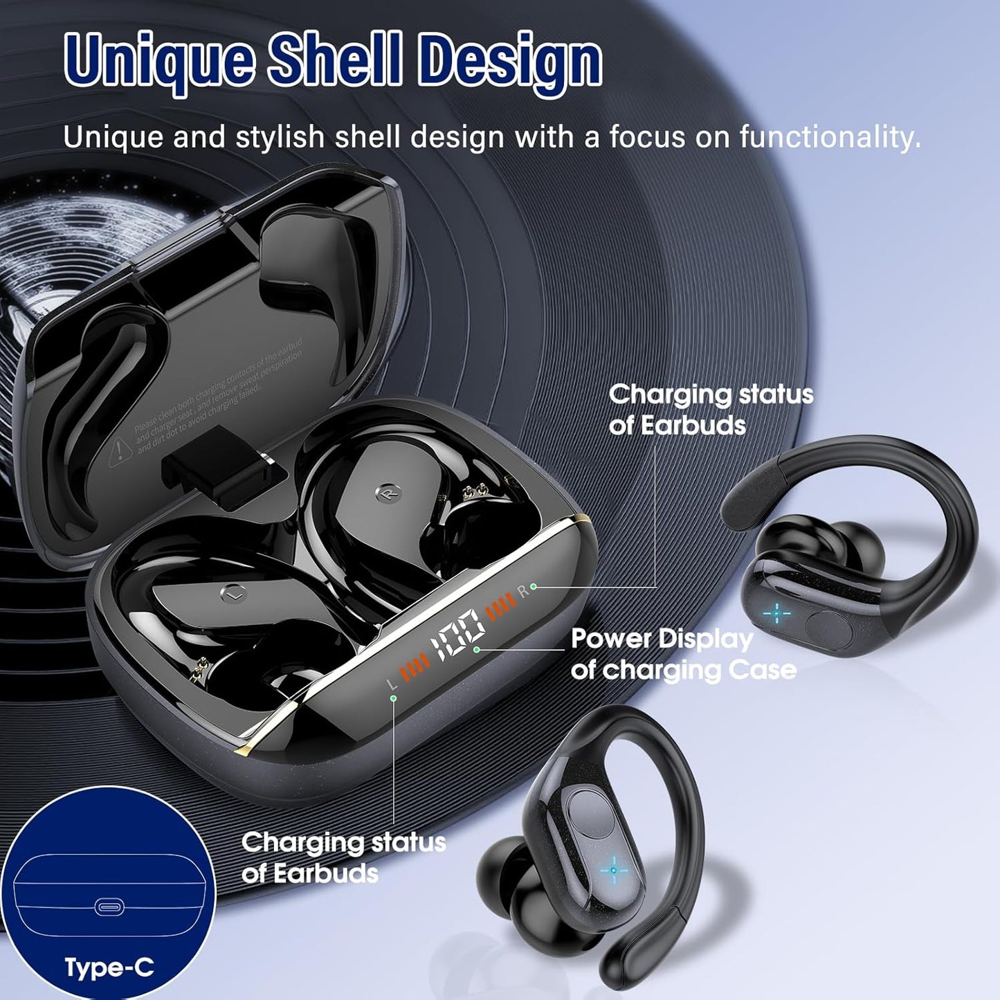 Bluetooth 5.4 Earbuds 