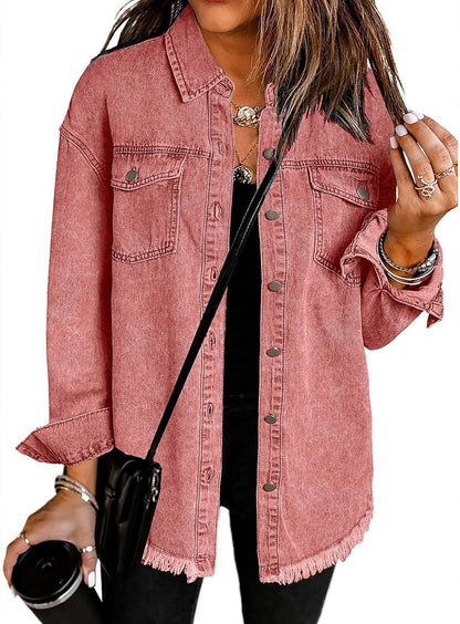 Vetinee Oversized Shacket 