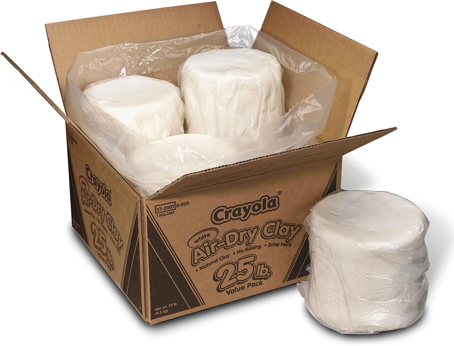Crayola white air dry clay bulk