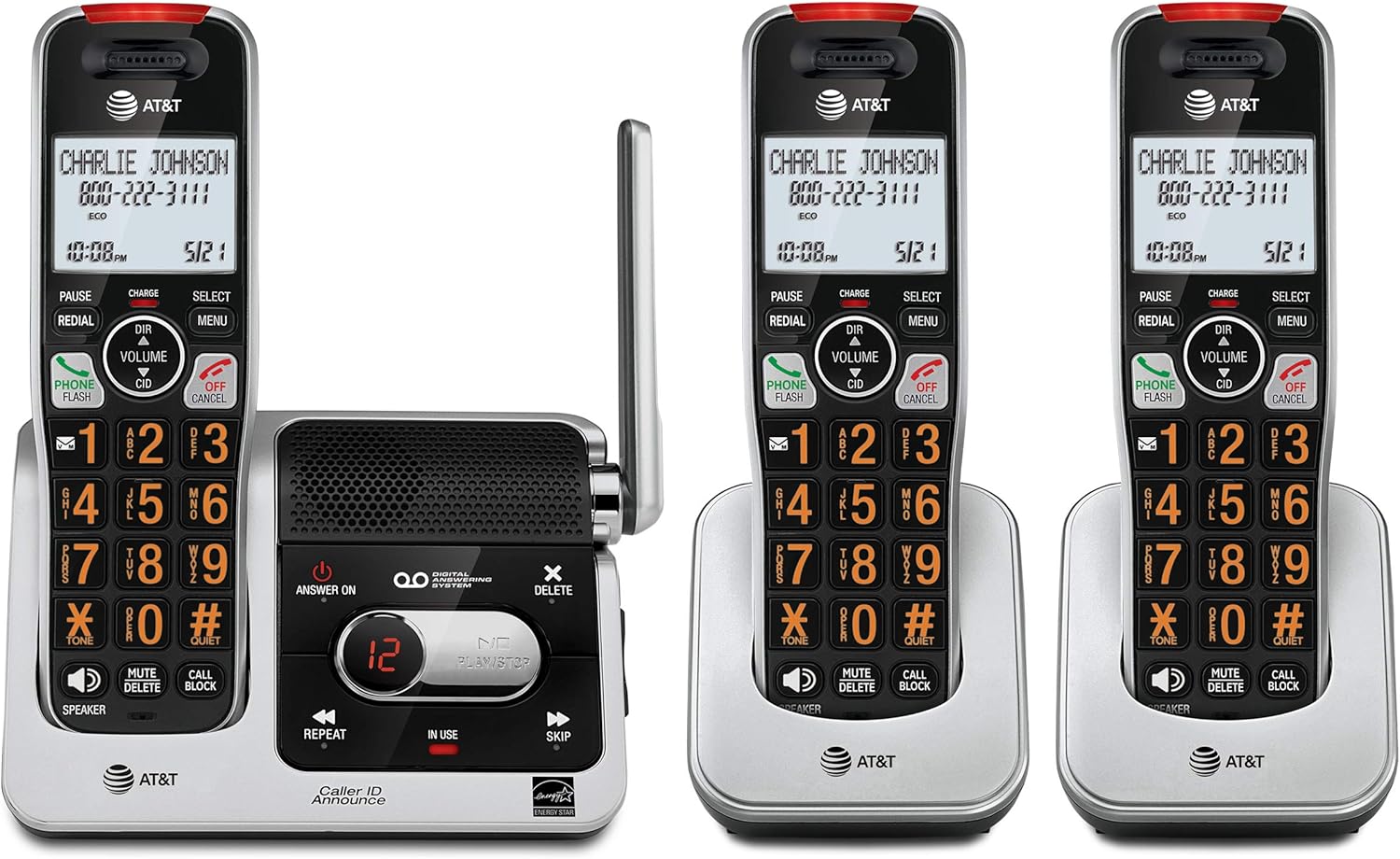  3 Handsets + Voicemail
