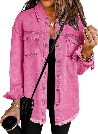 Vetinee Oversized Shacket 