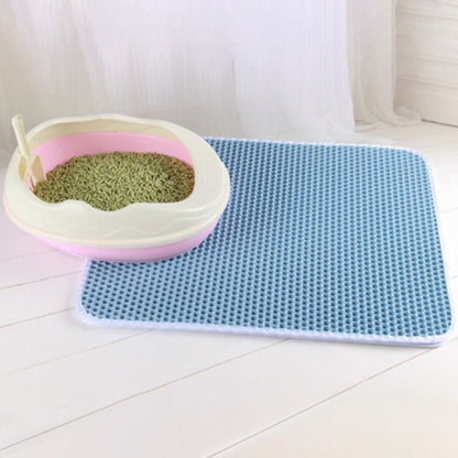 BABEECATS Double Layer EVA Pet Cat Litter Pad