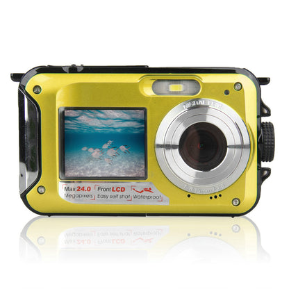 Dual-screen waterproof HD digital camera image 2