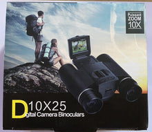 Wildlife observation binoculars with photo and video recording