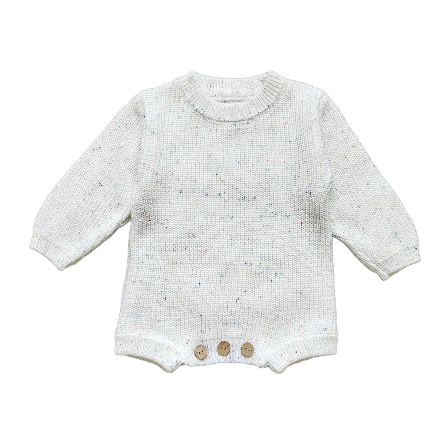 Custom Baby Knit Bodysuit Personalized Hand Embroidered Name Baby Romper