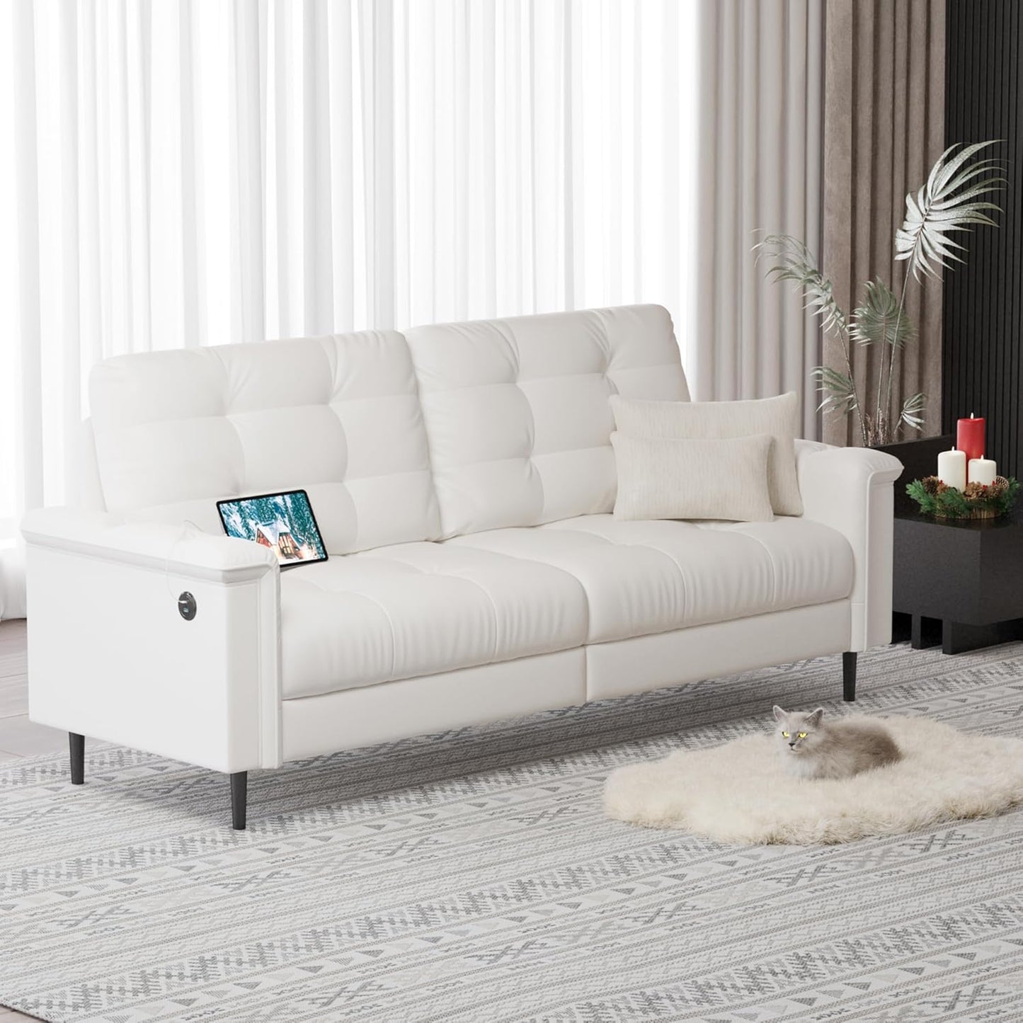  Leather Sofa