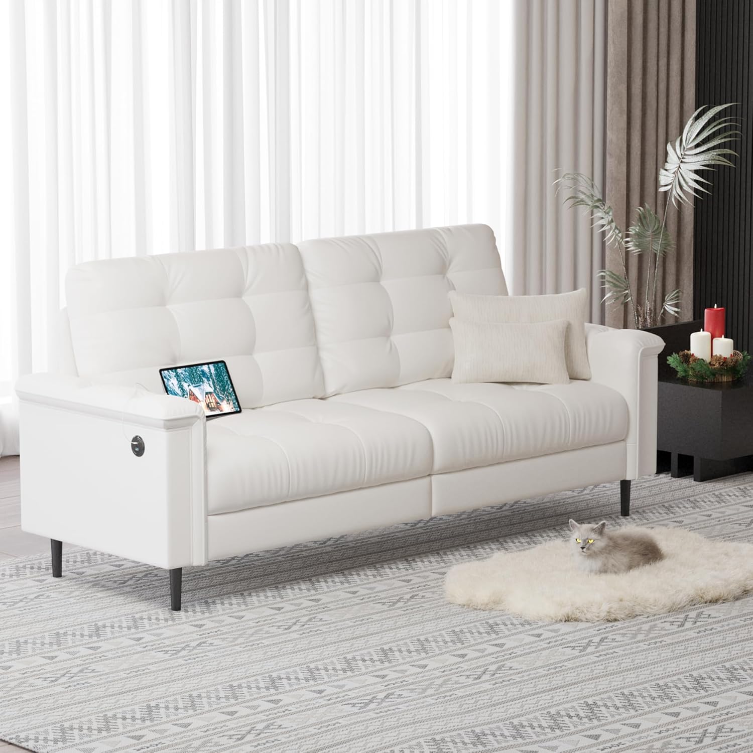  Leather Sofa