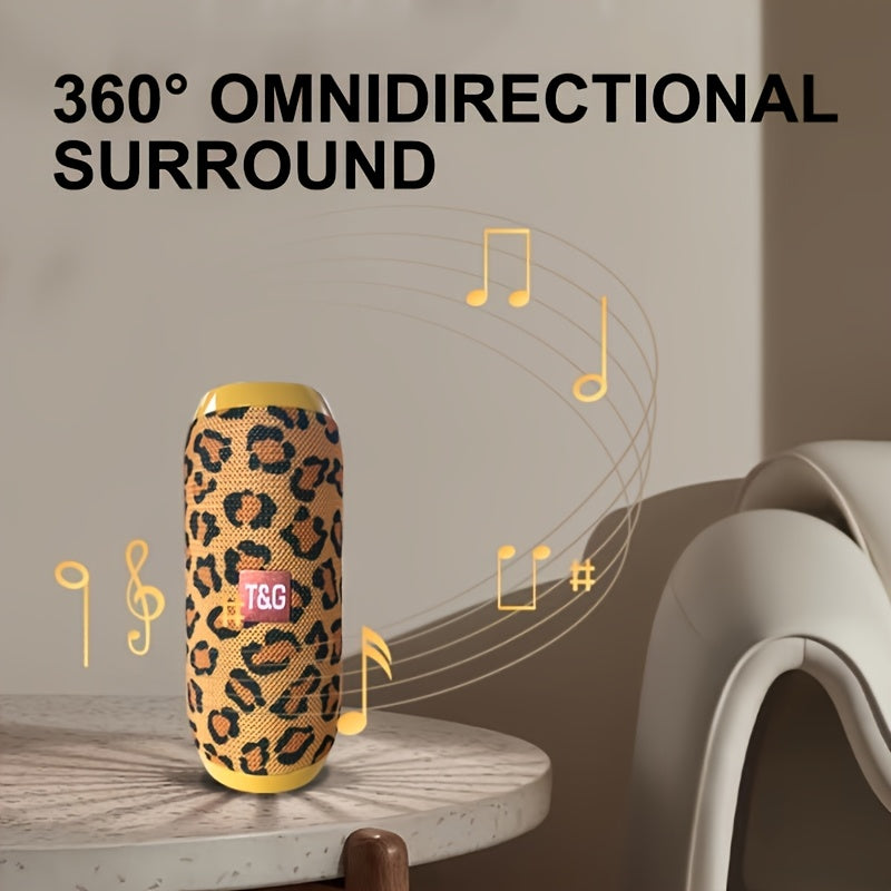 TG117 Wireless Portable Speaker, TWS Stereo, Built-in Microphone