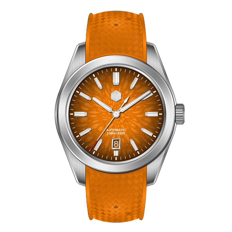 San Martin FKM 36/39/42mm JianZhan Dial Men Watch Miyota 9015 SN0144G