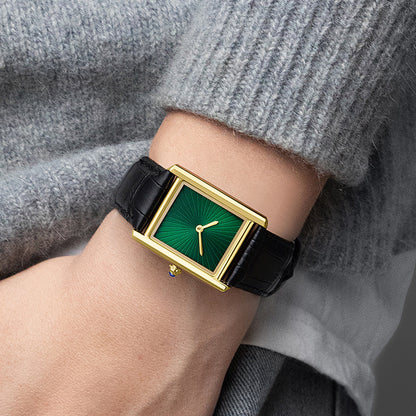 Minimalist square watch