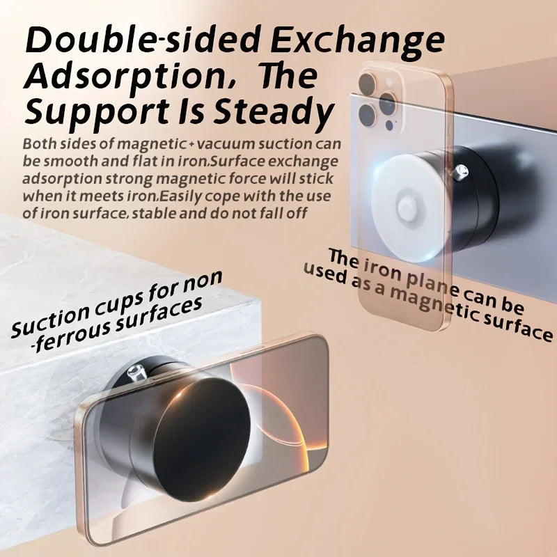🔔Foldable Portable Vacuum Magnetic Cell Phone Holder