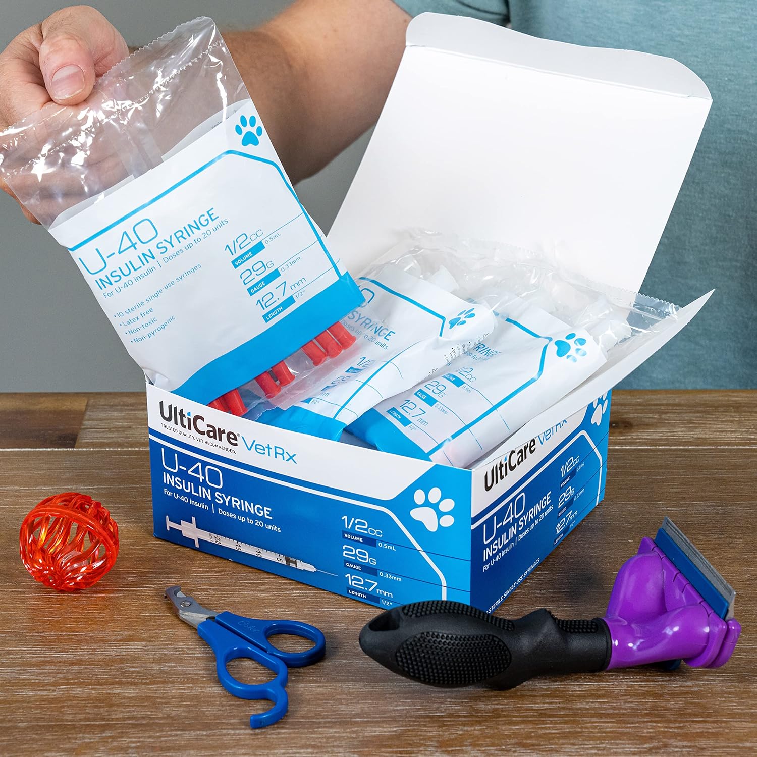 UltiCare U-40 Pet Insulin Syringes