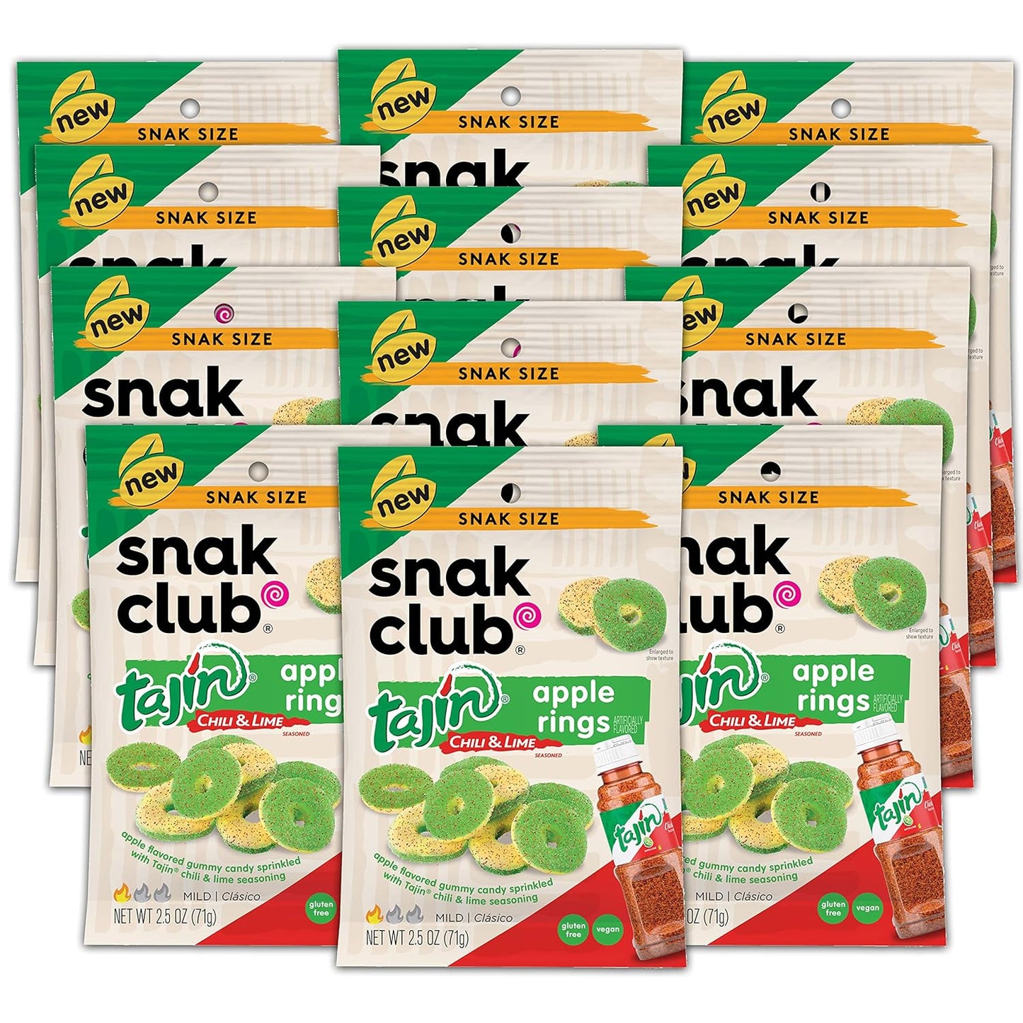 Snak Club Tajin Watermelon Rings 