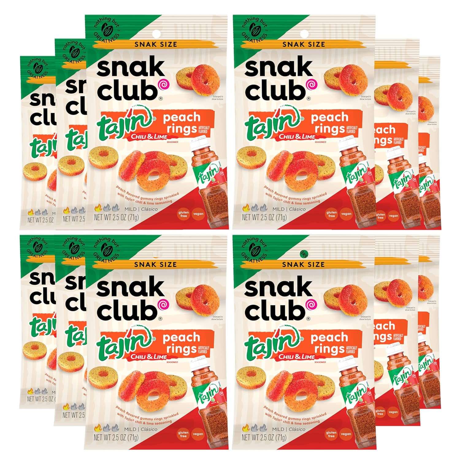 Snak Club Tajin Watermelon Rings 