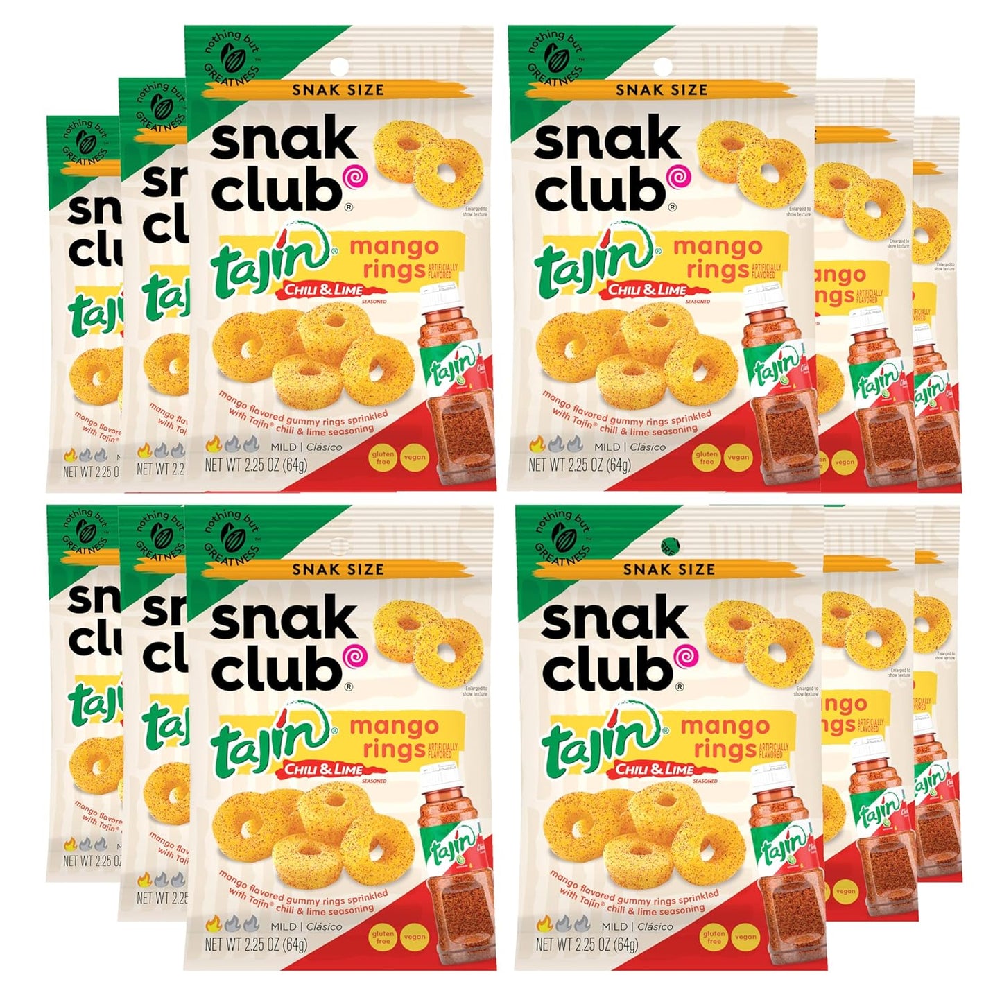 Snak Club Tajin Watermelon Rings 